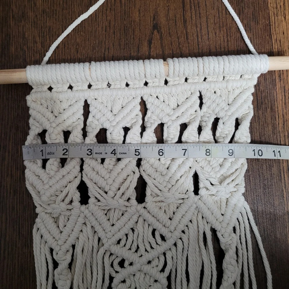 Macrame Knit Wall Hanging Decoration Decor NEW in Packaging - Picture 7 of 7